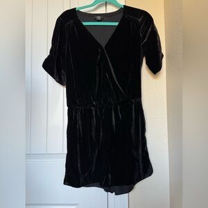 LOFT Velvet Romper